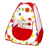 Barraca Cabana Tenda Infantil Portátil Estampa Bolinhas 3052