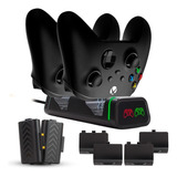 Base Carregador Controle Xbox Series S X + 2 Bateria 800mah