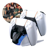 Base Carregador Duplo Controle Dock Charge Controle Ps5 Novo