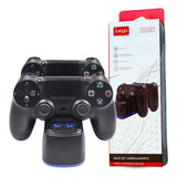 Base Carregador Duplo Dock Charge Controle Joystick Ps4 Play