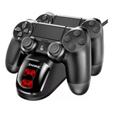 Base Carregador Duplo Dock Charge Controle Ps4 Promoção Top 