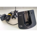 Base + Carregador Telefone Sem Fio Philips Cd140