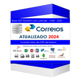 Base Cep Correios 03/2024 - Completa Download Formatos