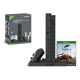 Base Cooler C/ Carregador De Controle Para X-box One S/x Cor Preto