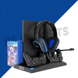 Base Cooler Playstation 4 Carregador Controle Dock Ps4 Ipega