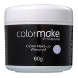 Base De Maquiagem Em Creme Colormake Clown Makeup Profissional Tom Branco - 60g