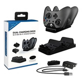 Base Dock Carregador Duplo Para Controles De Videogame