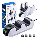 Base Dupla Estação De Carregamento Dualsense Ps5 Duplo Led