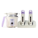 Base Dupla + Termocera 400g 2 Rollon Lilás Panela Depilação