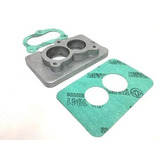 Base Flange Adaptação Carburador 460 Pra 2e 3e Aluminio 