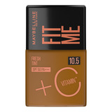 Base Líquida Maybelline Fit Me Fresh Tint Fps 50 Vitamina C Cor 10,5 30ml