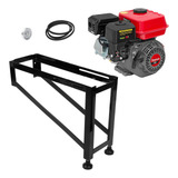 Base Motor 7hp Gasolina + Correia + Polia De Ensiladeira Bm2