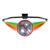 Base Para Kit Discoteca Rgb Deltrônica 2 Canhões Strobo Led Bivolt 110/220v