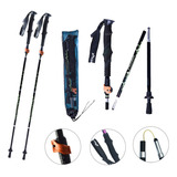 Bastão Ajustável Trekking Trilha Montanhismo Caminhada Kit 2