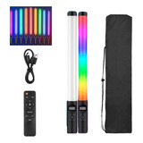Bastão Luz Led Preenchimento Rgb Controle Remoto Colorido