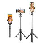 Bastão Tripé Mini 360º Pau De Selfie Bluetooth 3em 1 Celular
