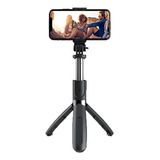 Bastão Tripé Mini 360º Pau De Selfie Bluetooth 3em 1 Celular