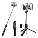 Bastão Tripé Mini 360º Pau De Selfie Bluetooth 3em1 Celular