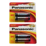 Bat. Panasonic 2cr5 6v Para Cameras Digitais - Kit C/2