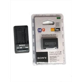 Bat Sony Np-fh50 Dcr-dvd408 +carregador Org Importado C/ Nfe
