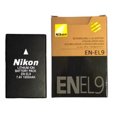 Bat-eria Nikon En-el9 P/d5000 D3000 D60 D40 D40x Com Nfe