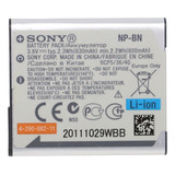 Bat-eria Sony Np-bn Np-bn1 Cayber Shot Nova 