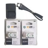Bat-eria Sony Np-bx1 Hdr-as15+carregador 2+1 Importado Nfe