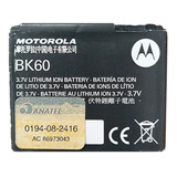 Bateira Original Motorola Nextel Bk60 Nova C/garantia