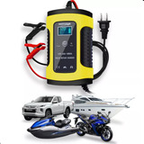Bateria 12 Volts Com Carregador Portátil Carro Moto
