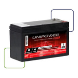 Bateria 12v 07ah - Unipower Seg Selada P/ Cftv / Nobreak Ups