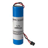 Bateria 18650 3,7v 1000 Mah Com Conector A58 