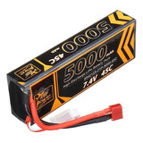  Bateria 2s 5000mah7.4v Plug T Frete Gratis Hpi Traxxas