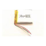 Bateria 3 Fios Gps 3,5 Mio Moov 950mah 3,7v Sem Conector!! -