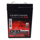 Bateria 6v 4,5ah Unipower Carrinho Moto Eletrica Infantil