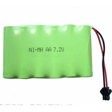 Bateria Aa 7,2v 2000mah Conector Smp02 Femea