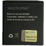 Bateria Bcs099 Compatível Multilaser E Lite P9099 +garantia
