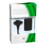 Bateria + Carregador Manete Xbox 360