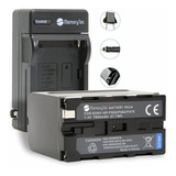 Bateria Carregador Np-f970 Np-f950 P/ Iluminador Led 160 300