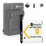 Bateria + Carregador P/ Sony Tx5 Tx55 Tx66 Tx7 Tx9 W310 W320