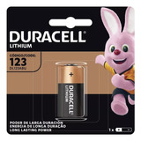 Bateria Cr123 Duracell Pilha Dl123a Duracell Ultra Lithium