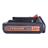 Bateria De Íon Lítio 20v 1,5 Ah Black Decker - Ld120bat