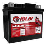 Bateria De Moto Naja 5 Ns 12v 5ah Biz Cg Bros Pop 100