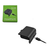 Bateria E Cabo Carregador Controle Xbox One Charge Play Kits