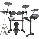 Bateria Eletrônica Dtp62-x + Dmr6 Yamaha Cor Preto
