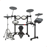 Bateria Eletrônica Yamaha Dtp63x Pads Dmr6 Rack E Modulo
