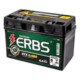 Bateria Erbs 8,6ah Etx 8,6bs Honda Cb650f, Mt07, Mt09