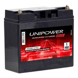 Bateria Estacionária 12v 18ah Vrla Para No-break Unipower