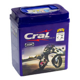 Bateria Honda Nx400 Falcon (todas) Selada Cral Moto 7ah 