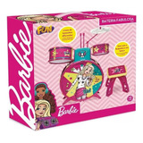 Bateria Infantil Da Barbie Fabulosa F00047 - Fun