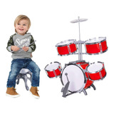 Bateria Infantil De Brinquedo Musical Jazz Drum